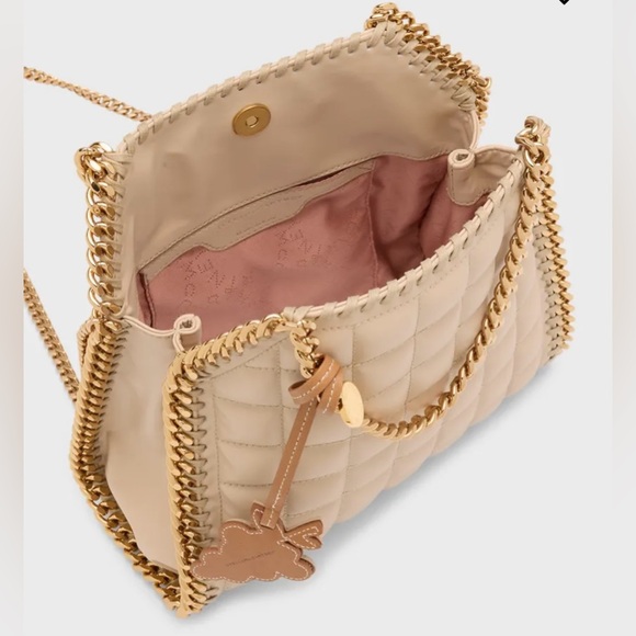 ❌SOLD❤️Stella McCartney NWT Falabella Mini Quilted Chain Tote Bag - Picture 7 of 10